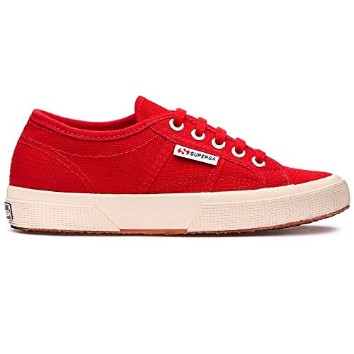 Superga Damen 2750-plus Cotu Unisex Low-Top Sneakers, Rot (Red 975), 35 EU von Superga