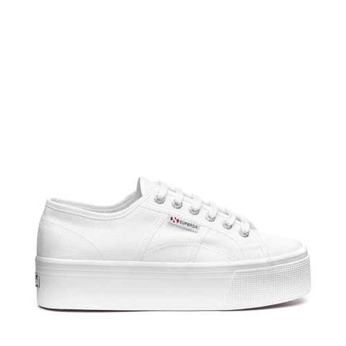 Superga Damen 2790a Cotw Fashion Sneaker, Weiss/opulenter Garten, 8 Women/6.5 Men von Superga