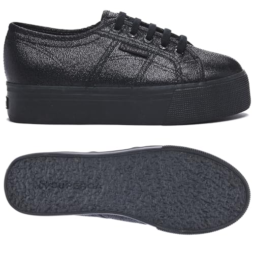 Superga 2790-lamew (Low-Top Trainers) Black (Total Black 912), 41 EU von Superga