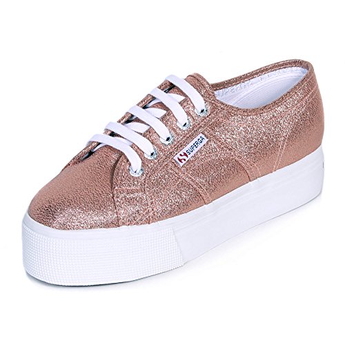 Superga Damen 2790 Lamew Sportschuhe, Rose Gold 916, 39.5 EU von Superga