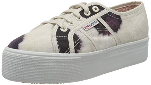 Superga Damen 2790-fantasy Cotw Gymnastikschuhe, Beige (Beige Lt Sand/Cow A0U), 39.5 EU von Superga