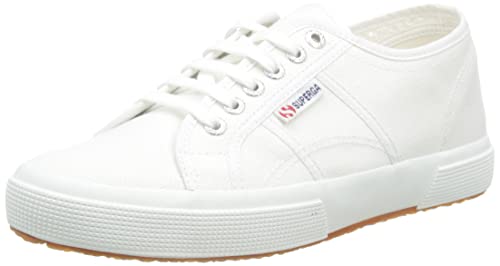 Superga Damen Classic Cotu Leinwand Niedrig Retro Plimsoll Turnshuche - Weiß - 36 von Superga