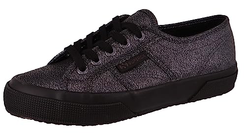 Superga Damen Low Sneaker 2750 Lame Low Top S001820 Schwarz, Groesse:38 EU von Superga