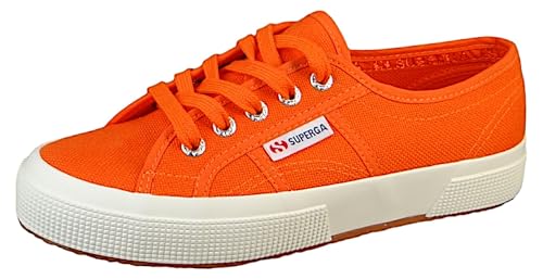 Superga Damen Low Sneaker COTU Classic Orange Textil 39 von Superga