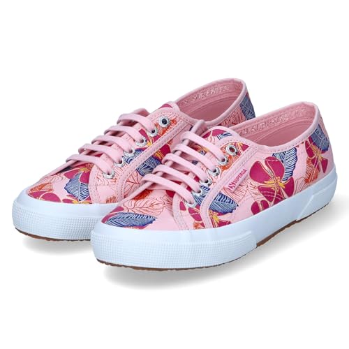 Superga Damen Low Sneaker Hibiscus Flower Mehrfarbig Textil 41 von Superga