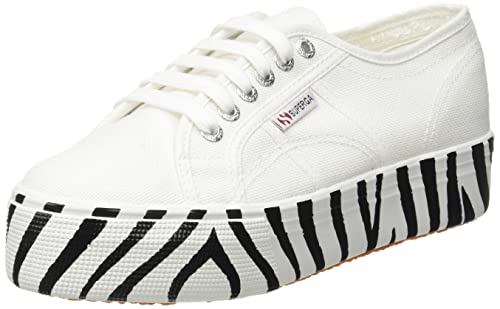 Superga Damen 2790 Platform Shoes, weiß-White (White), 36 EU von Superga