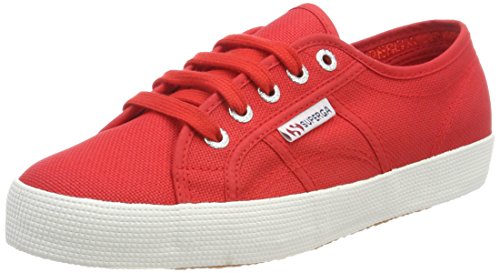 Superga Jungen Unisex-Kinder 2750 Kids EASYLITE Sneaker, Rot (Red White), 25 EU von Superga