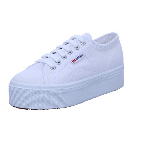 Superga Damen 2790 Platform Shoes, weiß-White (White), 38 EU von Superga