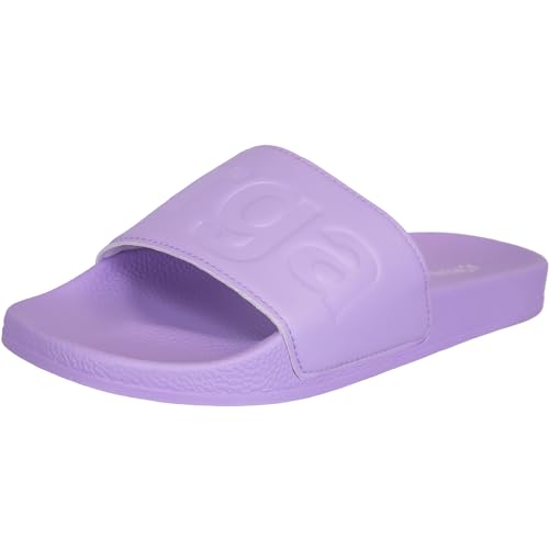 Superga Slides Badelatschen (violet, EU Schuhgrößensystem, Erwachsene, Numerisch, M, 40) von Superga