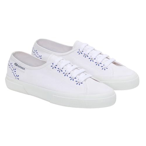 Superga - Sneaker Leggera – Damen, Weiß / Blau, 36.5 EU Superga - Sneaker Leggera – Damen, Weiß / Blau, 36.5 EU von Superga