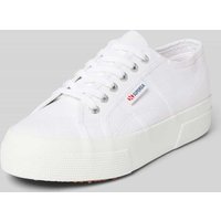 Superga Sneaker mit Label-Detail Modell '2740 PLATFORM' in Weiss, Größe 41 von Superga
