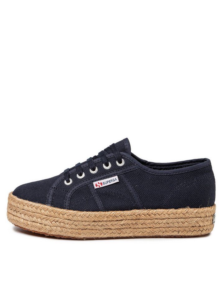 Superga Superga Damen Espadrilles SUPERGA-S00CF20 Marineblau Espadrille von Superga