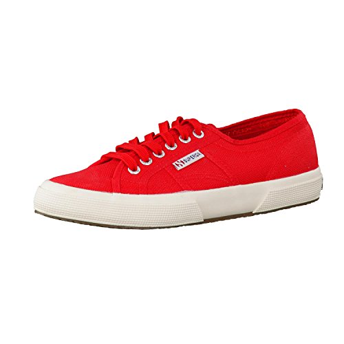 Superga Unisex 2750 COTU Classic Sneaker, Rot (Red 975), 35 EU von Superga