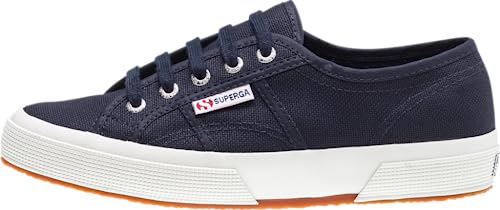 Superga Unisex 2750 COTU Classic Sneaker, Blau (Navy-White F43), 50 EU von Superga