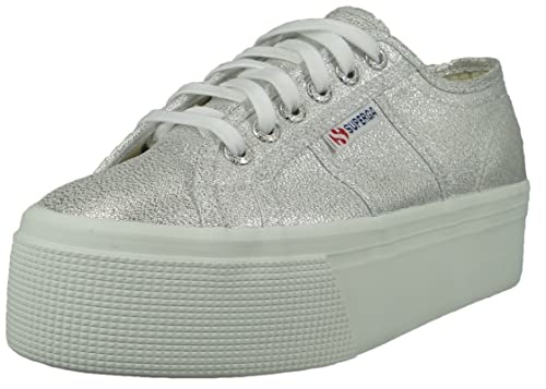 Superga Unisex 2790 Lame Oxford-Schuh, Grey Silver, 39.5 EU von Superga