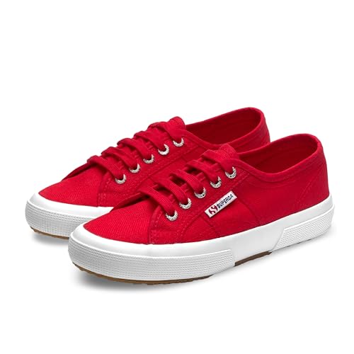 Superga Unisex 2750 COTU Classic Turnschuhe, Rot Red White, 39 EU von Superga