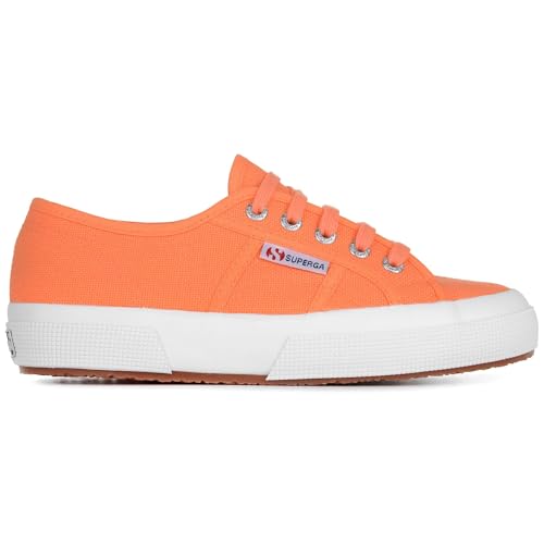 Superga 2750 Cotu Classic, Unisex-Erwachsene Sneaker, Orange (Orange Melon 230), 35 EU von Superga