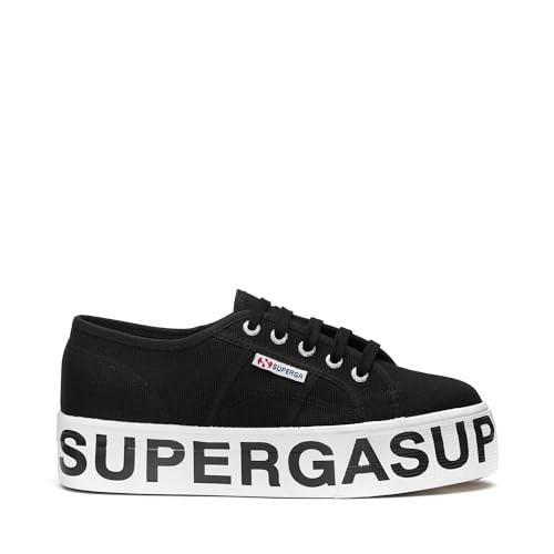 Superga Damen 2790-Cotw Outsole Lettering Sneaker, 999, 37 EU von Superga