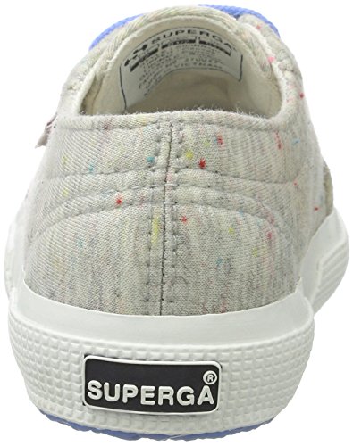 Superga Unisex-Kinder 2750 Fabric JERSEYJ Low-Top, Mehrfarbig (Blue lt. Fuxia), 32 EU von Superga