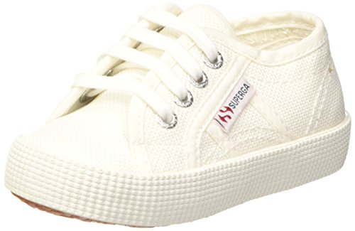 Superga Unisex-Kinder 2750 Kids EASYLITE Sneaker, Weiß (White) von Superga