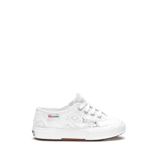 Superga 2750 MACRAMEJ Low-Top, Weiß (901), 34 EU von Superga