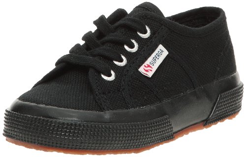 Superga 2750 JCOT Classic Gymnastikschuhe, Schwarz (Full Black 996), 23 EU von Superga