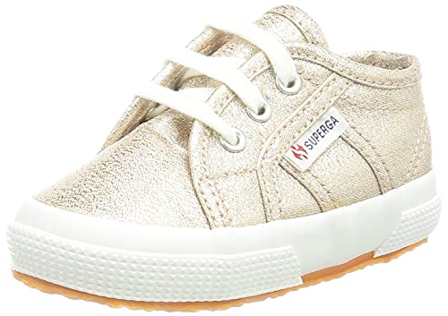 Superga Jungen Mädchen 2750 LAMEB Gymnastikschuhe, Gold (Rose Platinum 941), 21 EU von Superga