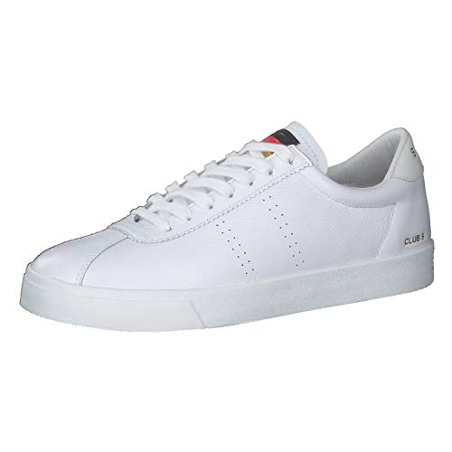 Superga Unisex Sneaker 2869 Club S COMFLEAU White-Gold GER 43 von Superga