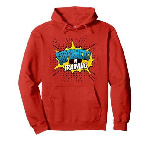 Superheld im Training, lustiges Comic-Stil für Kinder Pullover Hoodie Superheld im Training, lustiges Comic-Stil für Kinder Pullover Hoodie von Superhero Kids Training Comic Style