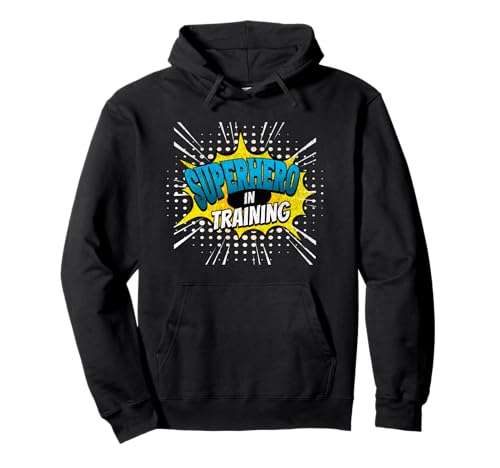 Superheld in Training Funny Kids Comic Style Hero Pullover Hoodie Superheld in Training Funny Kids Comic Style Hero Pullover Hoodie von Superhero Kids Training Comic Style