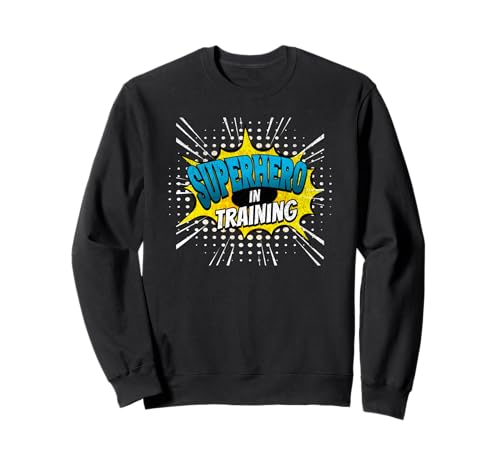 Superheld in Training Funny Kids Comic Style Hero Sweatshirt Superheld in Training Funny Kids Comic Style Hero Sweatshirt von Superhero Kids Training Comic Style