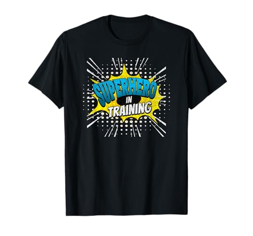 Superheld in Training Funny Kids Comic Style Hero T-Shirt Superheld in Training Funny Kids Comic Style Hero T-Shirt von Superhero Kids Training Comic Style