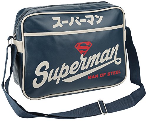 Superman Blue Japanese Umhängetasche blau von Superman