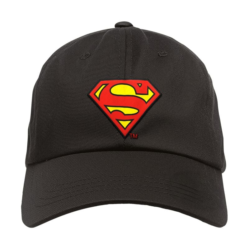 Superman Cap - Metal-Kids - Logo - schwarz - Lizenzierter Fanartikel Superman Cap - Metal-Kids - Logo - schwarz - Lizenzierter Fanartikel von Superman