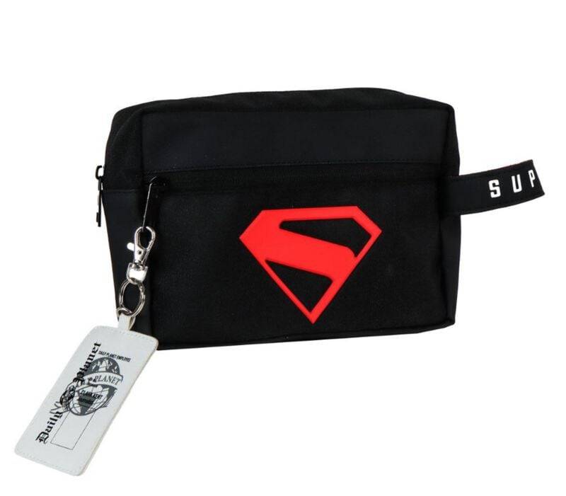 Superman - DC Comics Reisetasche - schwarz  - Lizenzierter Fanartikel von Superman