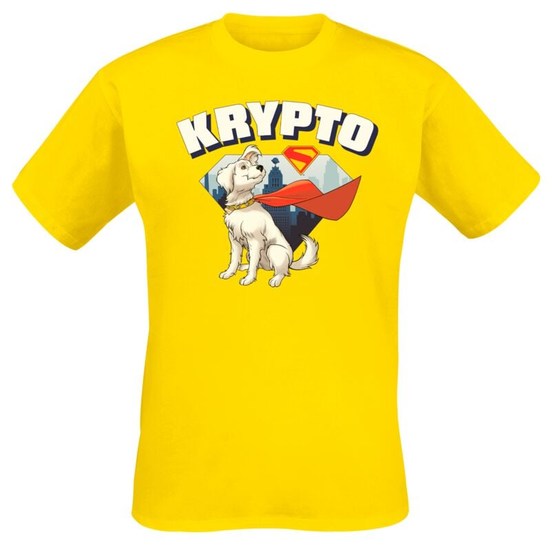 Superman - DC Comics T-Shirt - 2025 - Krypto The Superdog - S bis XXL - für Männer - Größe XL - gelb - Lizenzierter Fanartikel Superman - DC Comics T-Shirt - 2025 - Krypto The Superdog - S bis XXL - für Männer - Größe XL - gelb - Lizenzierter Fanartikel von Superman