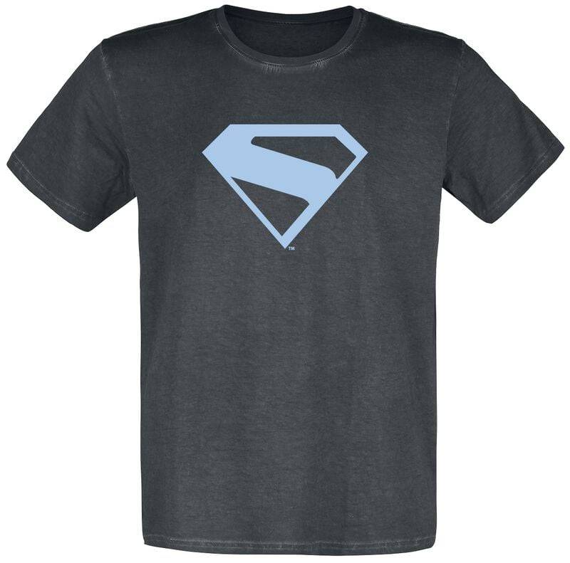 Superman Logo - Druck leuchtet im Dunkeln T-Shirt multicolor in XL von Superman