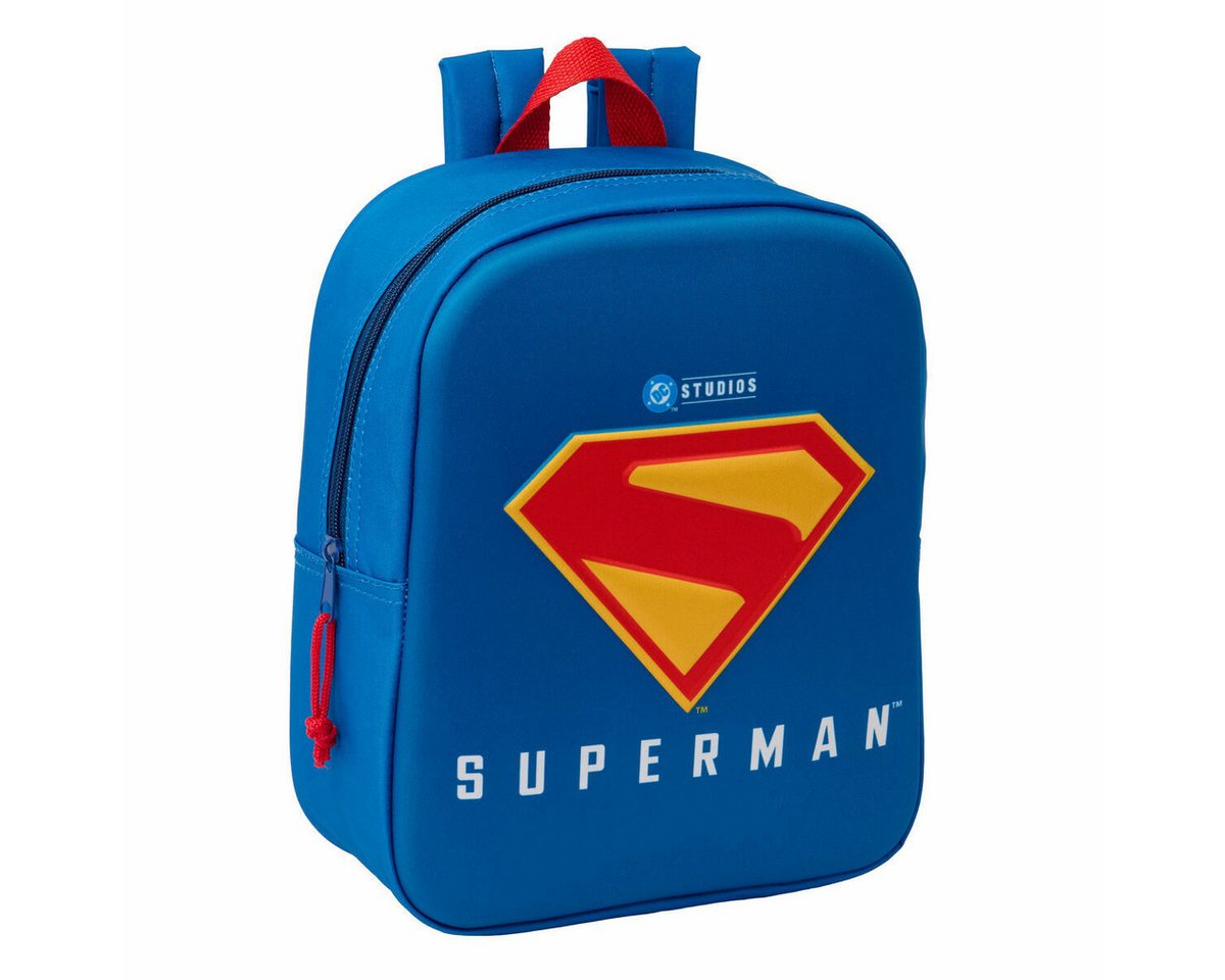 Superman Rucksack Kinder Rucksack Superman Blau von Superman