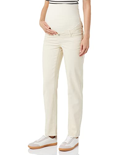 Supermom Straight Umstandsjeans Brooke - Farbe: Bone White - Größe: 26 von Supermom