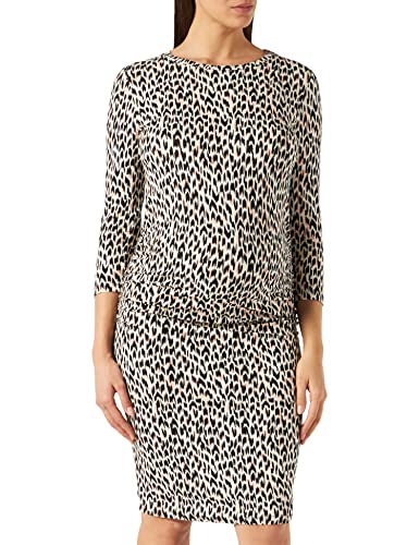 Supermom Damen Dress 3/4 Sleeve Etnic Kleid, Turtledove-P772, 42 (Label: XL) von Supermom