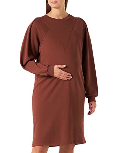 Supermom Damen Dress Abingdon Long Sleeve Kleid, Brunette - N007, 38 EU von Supermom