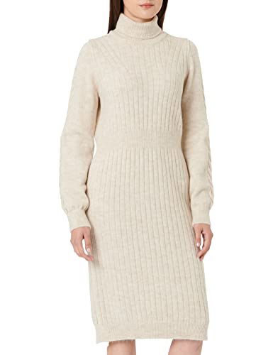 Supermom Damen Dress Cornelia Long Sleeve Kleid, RAS1202 Oatmeal-P611, XXL von Supermom