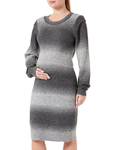 Supermom Damen Dress Dover Long Sleeve Kleid, Black-P090, M von Supermom