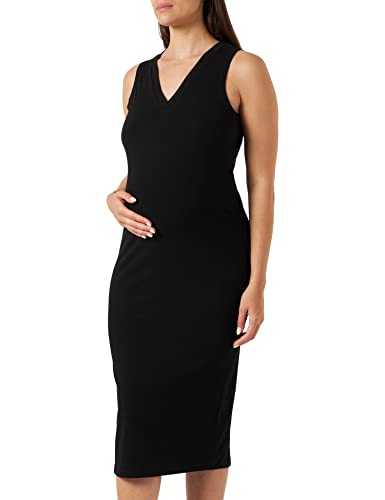 Supermom Damen Dress Granite Sleeveless Kleid, Black - P090, 32 EU von Supermom