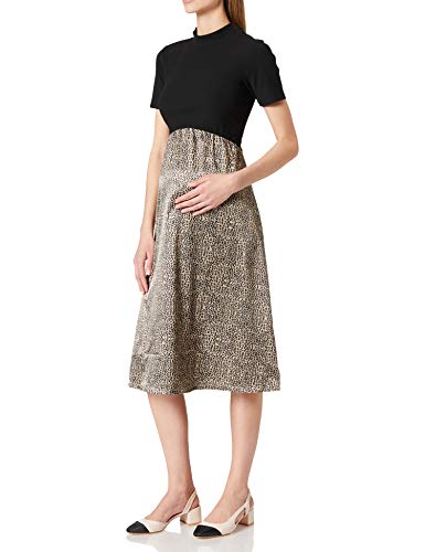 Supermom Damen Dress SS Mix Animal Kleid, Rabbit-P606, 38 von Supermom