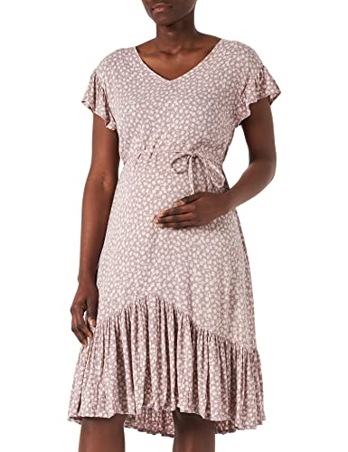 Supermom Damen Dress Short Sleeve All Over Print Flowers Kleid, Elderberry-P889, M von Supermom