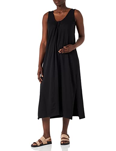 Supermom Damen Dress Sleeveless Vetiver Kleid, Black - P090, 38 EU von Supermom