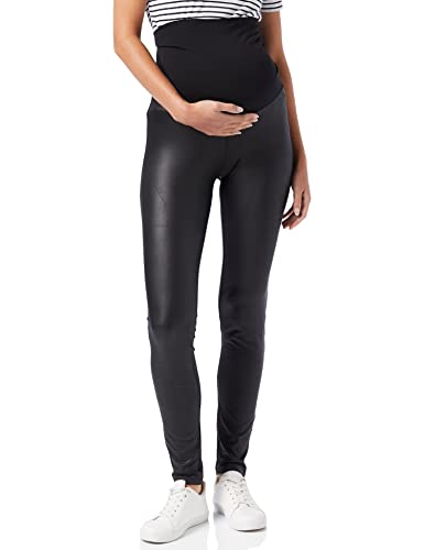 Supermom Damen Legging OTB Shine Umstandsleggings, Schwarz (Black P090), 34 (Herstellergröße: XS/S) von Supermom