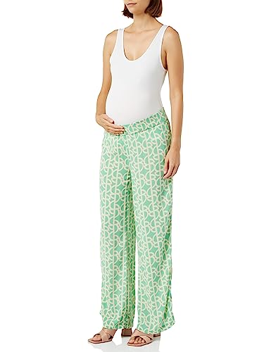 Supermom Damen Pants Hazen Under The Belly All Over Print Hose, Ming - N102, 38 EU von Supermom