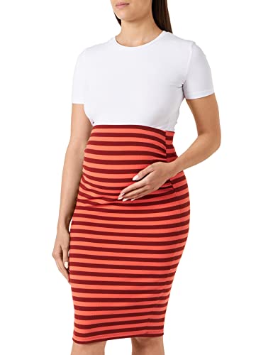 Supermom Damen Skirt Fruitland Over The Belly Rock, Living Coral - N066, 42 EU von Supermom